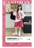 Girls' shorts set, summer new style, children's wear, summer wear, sports girl, big girl, stylish summer style, short sleeved two-piece set