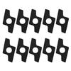 10 Pcs Pre Cut Kinesiology Tape for Knee Waterproof Knee Support Tape Elastic Cotton Athletic Tape for Joint Support Muscle Pain Relief