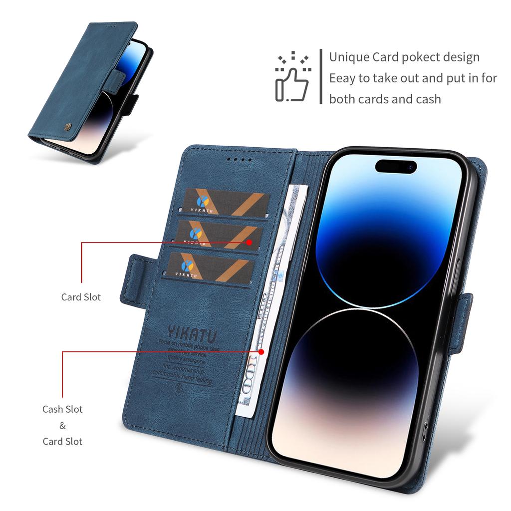 Brieftasche Kartenfach Klapphandy Lederhülle Für Xiaomi Poco X7 Poco X6 Pro 5G X5 X4 GT X3 NFC M7 M6 4G M5S M4 M3 F6 F5 F4 F3 C65