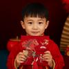 Traditioneller Chinesischer Neujahrs-Rotumschlag Hongbao Quaste Kinder-Geldbeutel Pferd Brokat Bestickt Verdickt