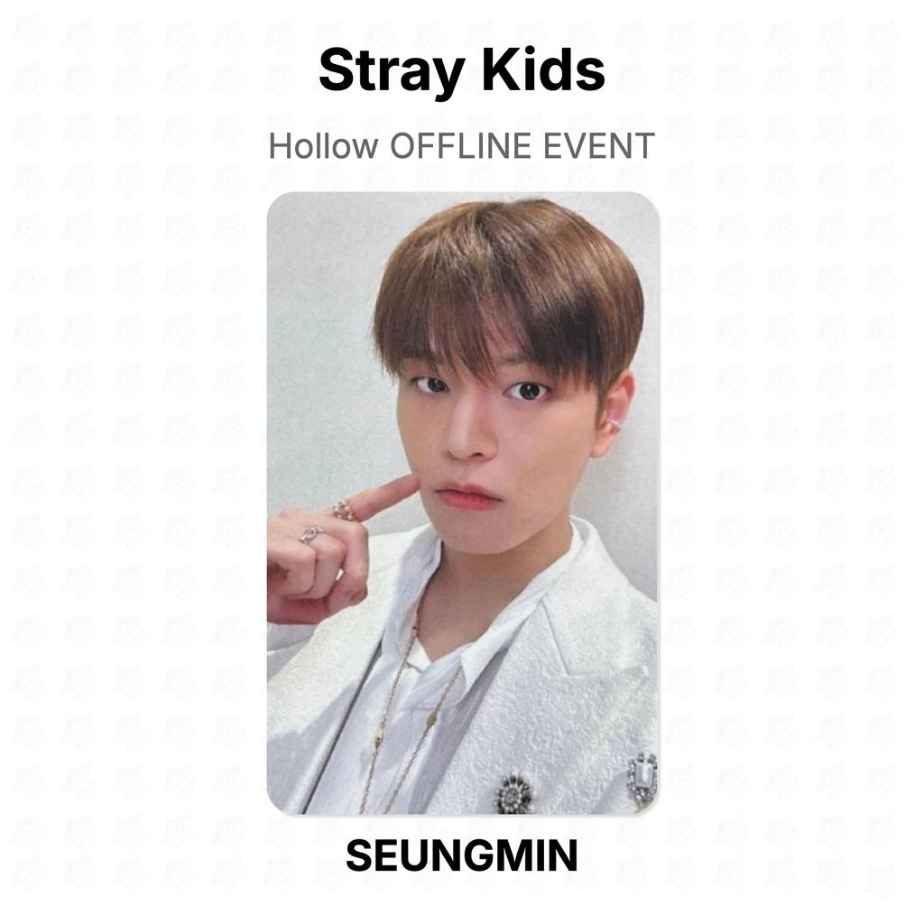 Stray Kids Fotomazo Oficial del Evento OFFLINE Hollow