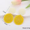 Yellow Color Hanging Earrings for Women Flower Dangle Earrings Korean Fashion Women's Earrings Party Gift pendientes mujer