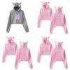Bts Bangtan Boys Love Yourself Tear Navel Hoodie With Cute Cat Ear Design In Multiple Color Options
