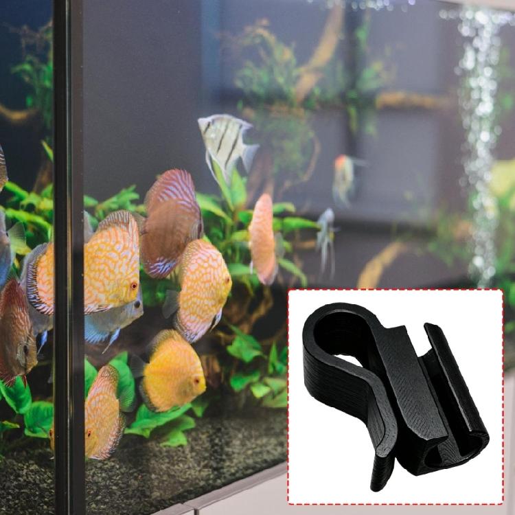 Fish Tank Hose Brackets For 12Mm/16Mm Water Pipe Fixing Clip Keep Water Changes Neat and Simple Clip On Installation