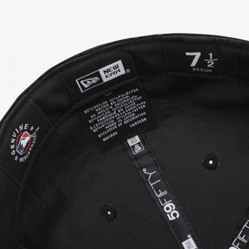 New Era Mlb New York Yankees Nylon Metal Retro Crown Strapback Black 15131627