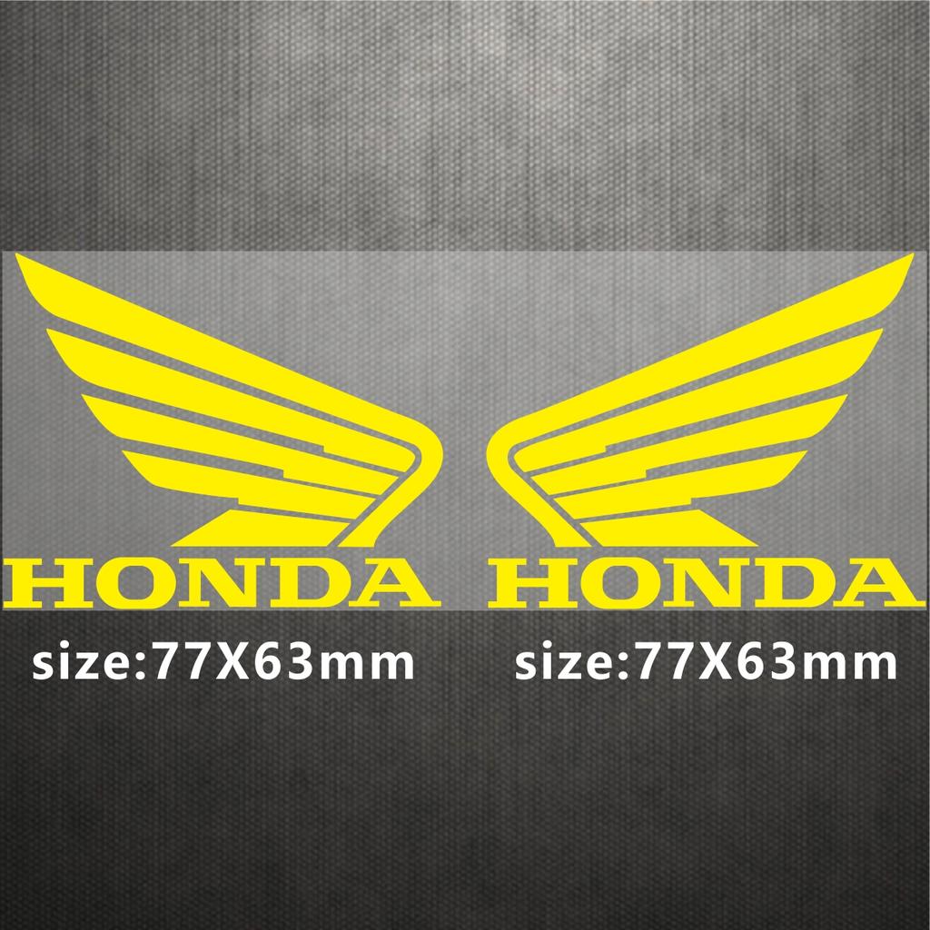 For Honda Sticker Logo Motorcycle Hemet Decal