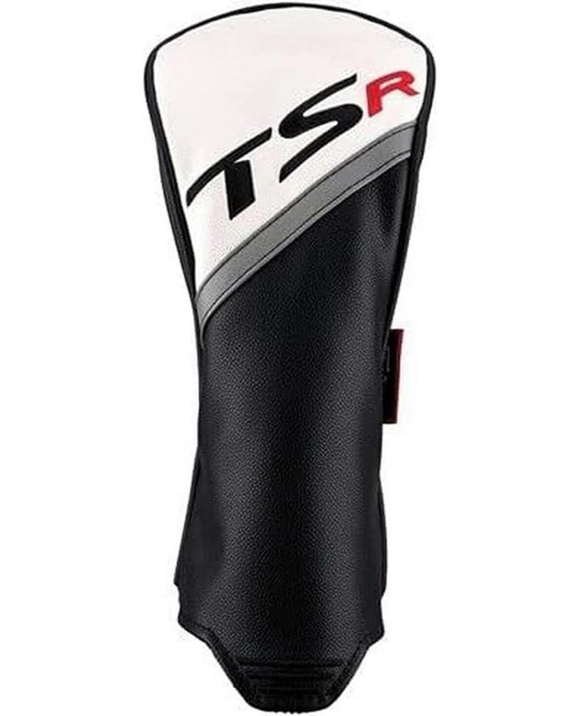 Titleist TSR Leather Hybrid/Rescue Headcover, Black/White/Red