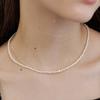 Prn254 Heart In Pearl Necklace