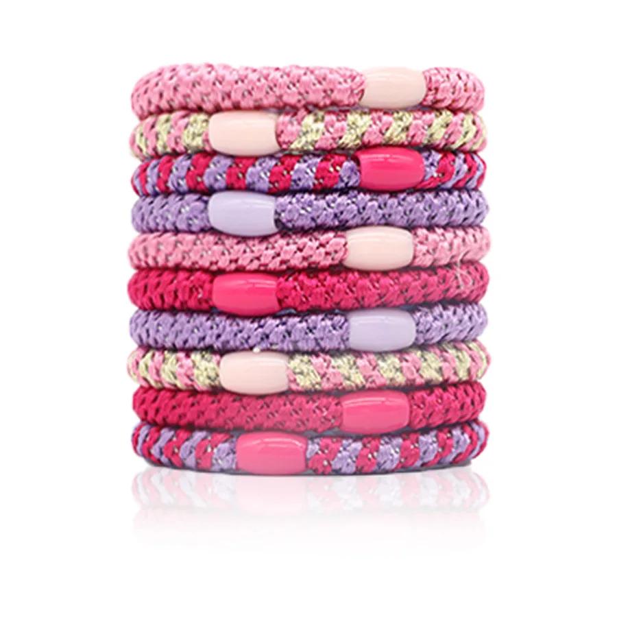 Hair Ties No Damage 10/15PCS Ponytail Holders Elastic Hair Ties for Thick Hair Bands for Women Girls's Braided
