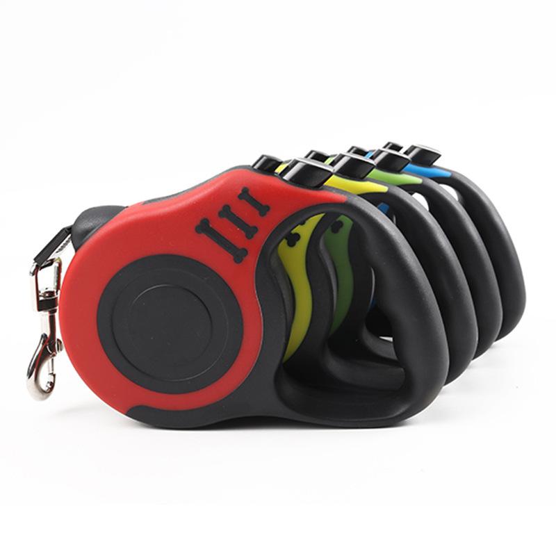 Automatic Retractable Dog Leash 3/5m Nylon Traction Extension Rope for Small Puppy Dogs Pet Walking Supplies Roulette Leashes