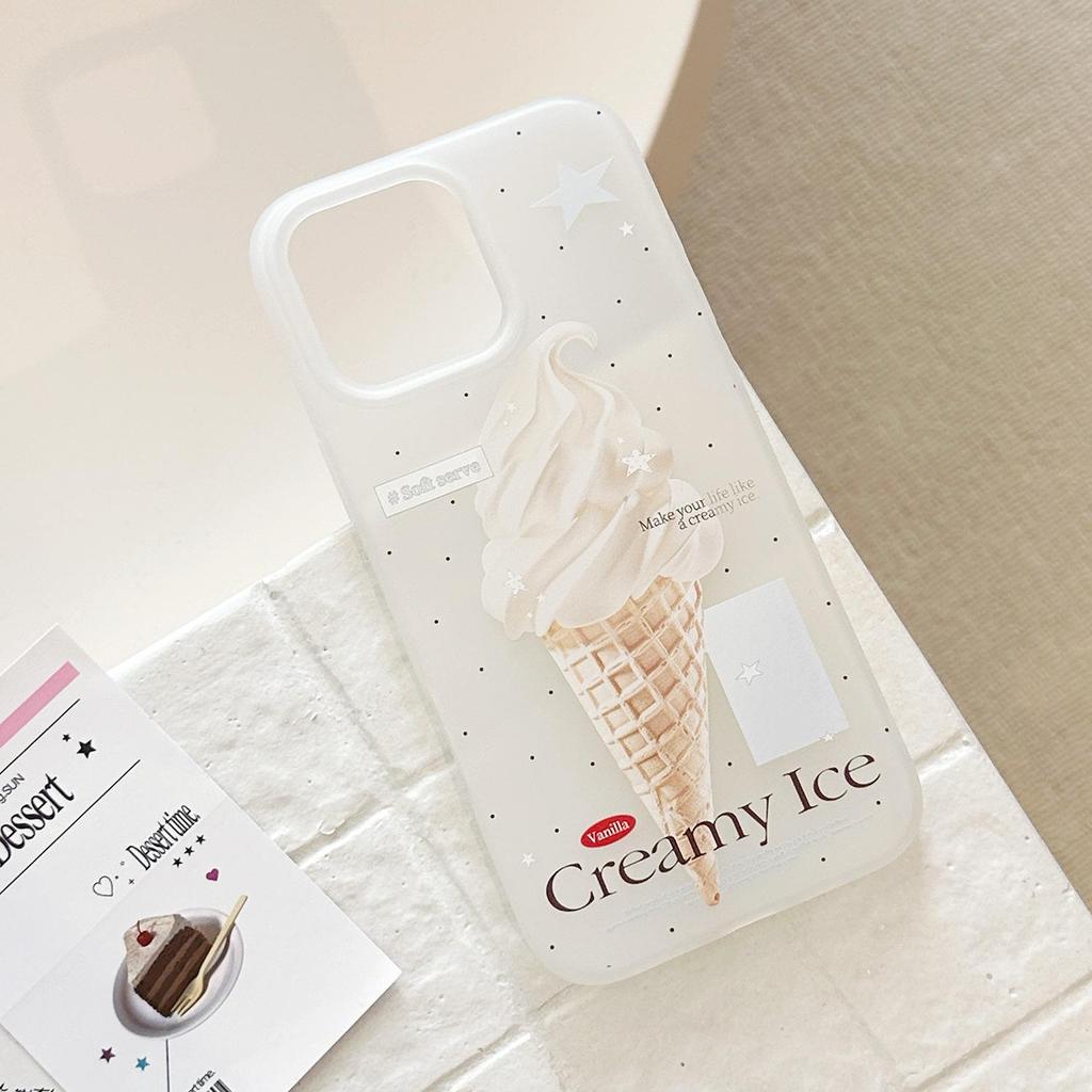 Creative Ice Cream Phone Case for Apple Phones
