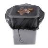 2PCS Water Collection Mesh Cover Black Netting Screen Drawstring 37in Prevents Bugs   Protector for Rain Buckets Garden