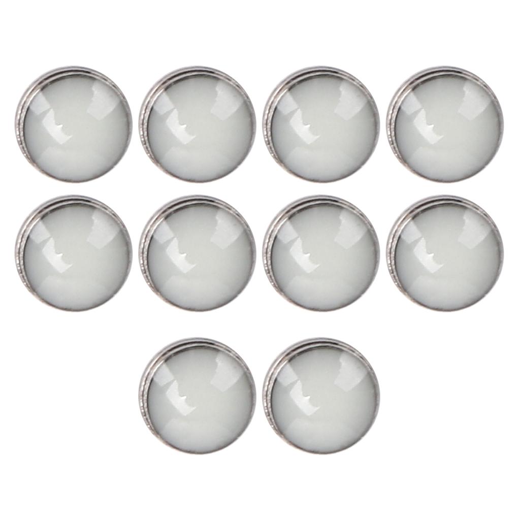 10pcs Watch Luminous Bezel Dot Watch Dial Green Luminous Dot Watch Parts Accessory