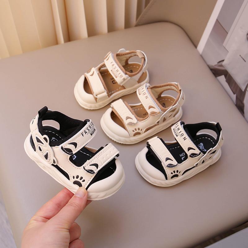 Kids Sandals Non-Slip Lightweight Comfortable Walking Shoes for Baby Boys Girls Beach Shoes Toes Capped Soft 2025 Summer New