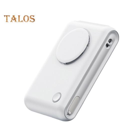 

Уличный портативный вентилятор с мощным потоком воздуха, тремя регулируемыми скоростями, низким уровнем шума, перезаряжаемый охлаждающий вентилятор для путешествий белый