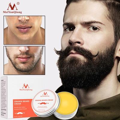 MEIYANQIONG 100% Natural Beard Dye Cream Men Mustache Beard Cream Natural Beard Care