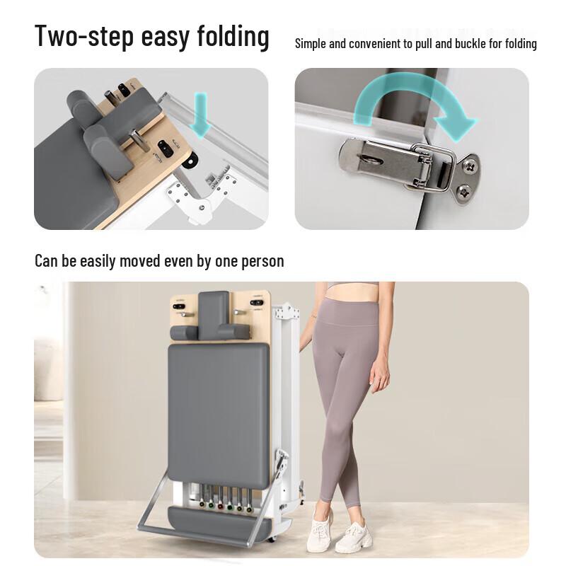 EM Foldable Pilates Reformer