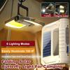 Multifunctional Emergency Light Foldable Rainproof Solar Lighting Lamp 5 Lighting Modes Solar Powered Camping Lantern
