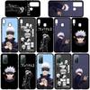 Phone Case for Samsung Galaxy S25 S24 S23 iPhone 16 15 Xiaomi Redmi Note 14 13 12 16E X 11 Pro Max Moto Huawei Comics Jujutsu Kaisen Gojo Satoru Cover