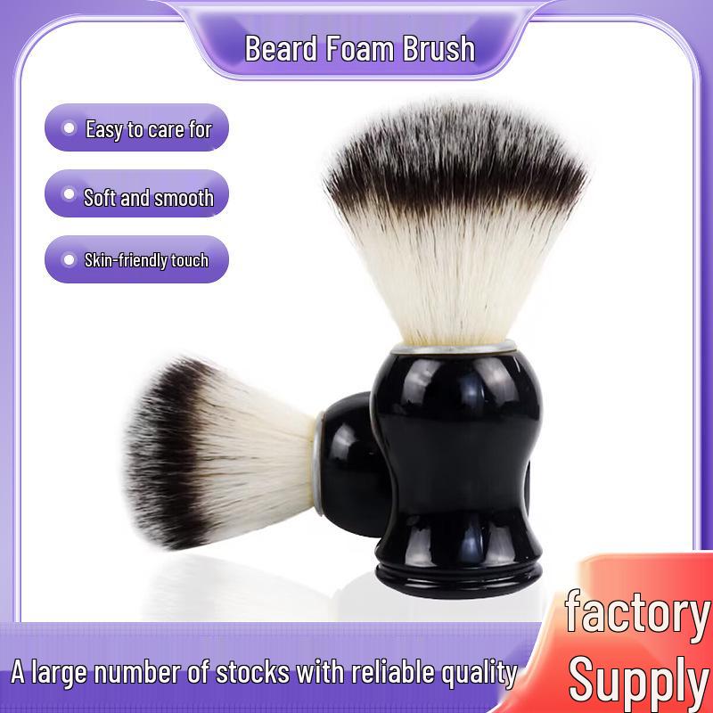 

Men s Soft Bristle Beard Shaving Foam Brush