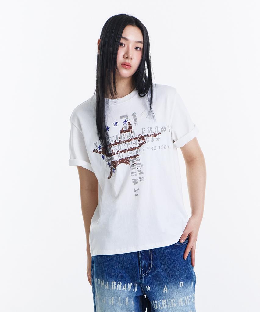 Gicheol Star Supply T-Shirt (White)
