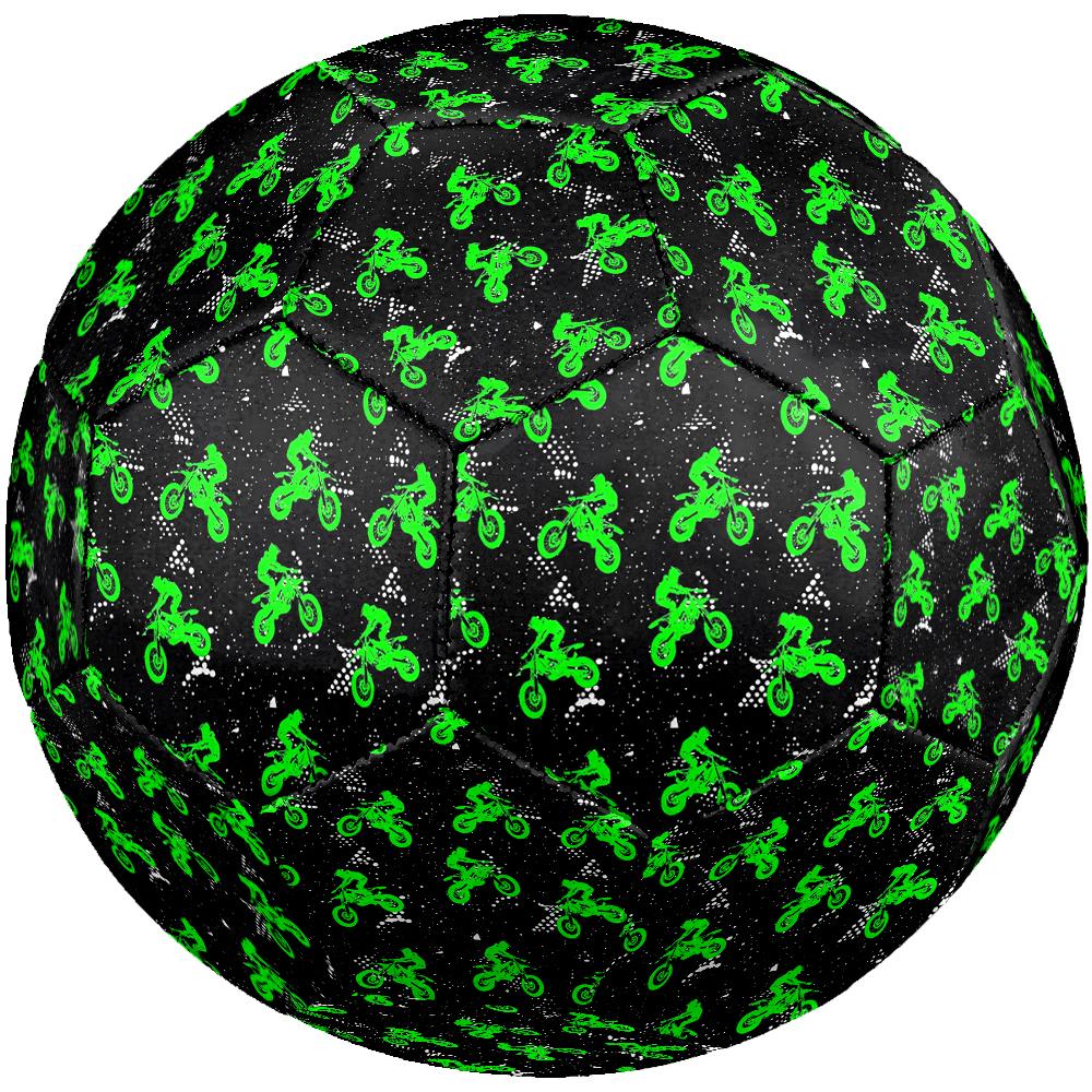 Off Road Motorcycles Theme Size 5 Soccer Ball, Suitable for Both Indoor and Outdoor Matches, a Gift Suitable for Everyone.