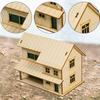 1/60 Miniature House Model Building Architecture Scene for Teens Adults Unique Gifts