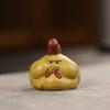 HOYIHM Yixing Zisha Chicken Tea Pet Handmade Tea Sculpture Tea Figurine Play Toys Tea Statue Ornaments Can Be Raised Supplies