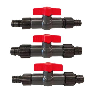 Vanne de contrôle d'eau d'aquarium Régulateur d'air et d'eau d'aquarium Facile à installer Multifonction Entrée Sortie pour Dortoir Accessoires de Maison
