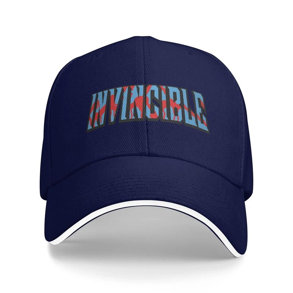 Berretto da Baseball Blu Suit Invincible 2 Logo Cappellino Trucker Regolabile per Palestra all'Aperto Cappellini da Baseball Classici con Stampa Unisex per Adulti