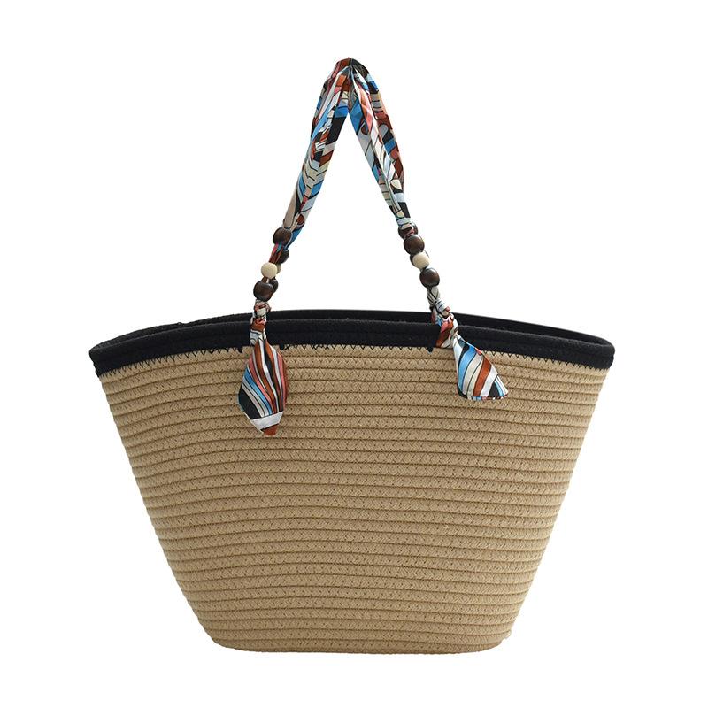 

Женская сумка-тоут, новая, большой вместимости, для пляжного отдыха на море, модная, на плечо хаки