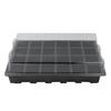 Seedling Tray Set: 12/24 Hole Three-Piece Seedling Box & Flower Pot Supplies.