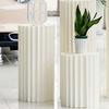 White Cylinder Display Stand Paper Table Columns Ins Style Roman Pillar Dessert Rack  Wedding Party