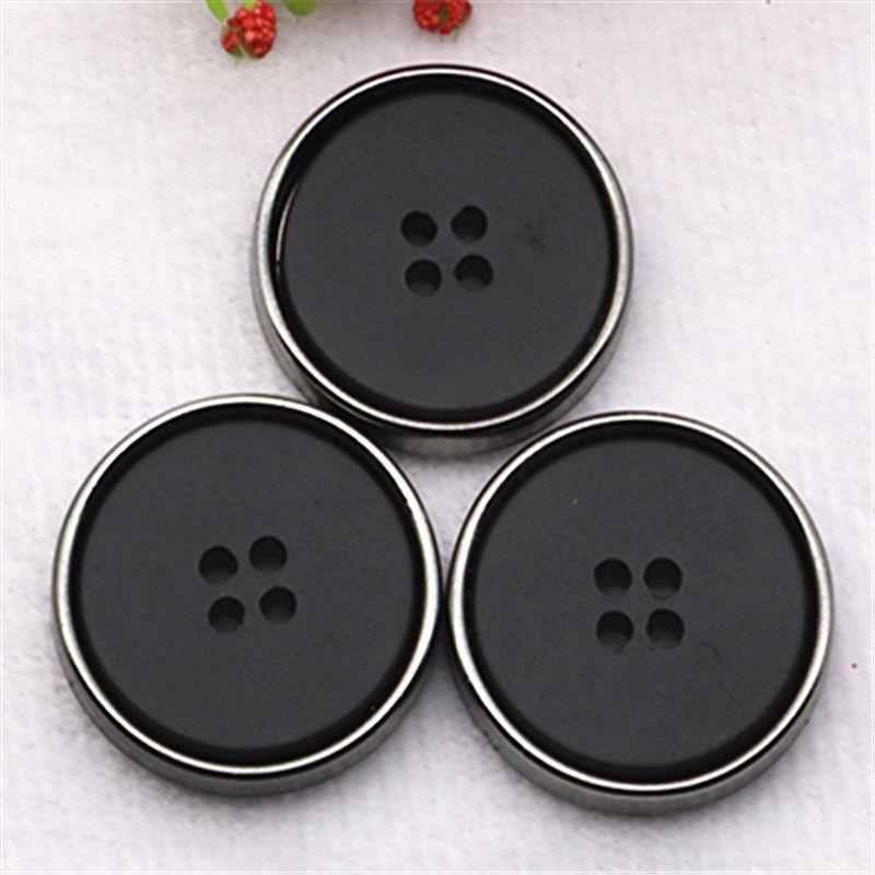 Button Trench Coat Button Woolen Coat Button Clothes Cashmere Double-Sided Nylon Coat Button Pajamas Sweater Button Versatile