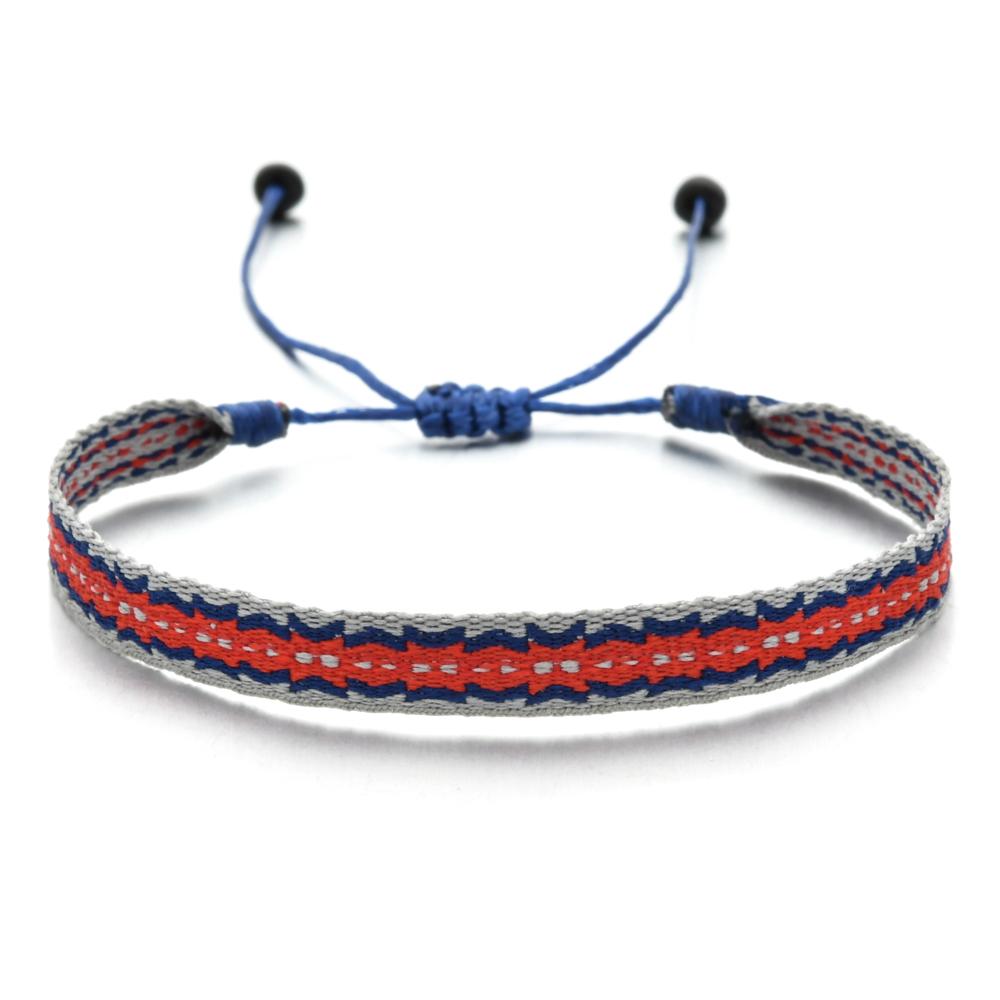 ZMZY Boho Weave Ethnic Girl Bracelets for Bohemia Women Bracelet Fashion Girl Colombian Wayuu Female Summer Beach Jewelry