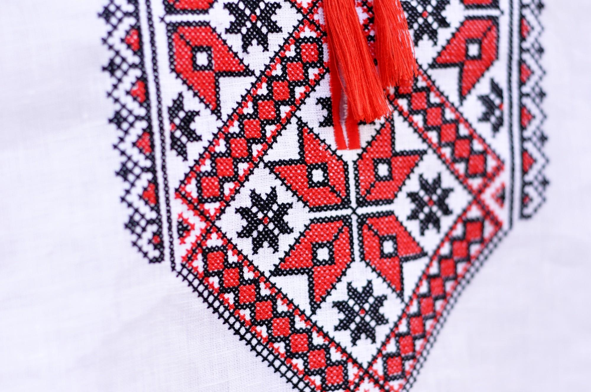 Vyshyvanka. Camicia camicetta da donna ricamata ucraina