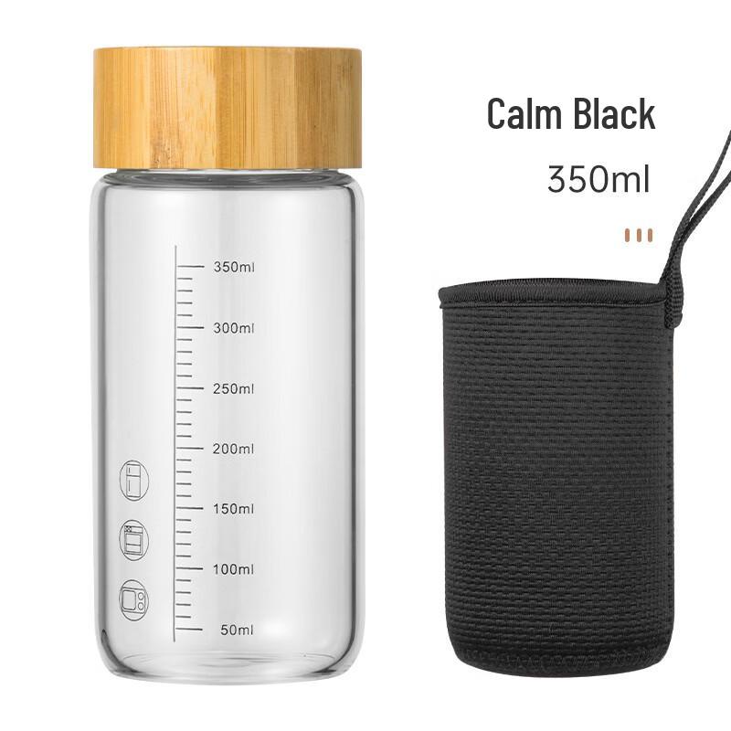 Shangqi Heat-Resistant Glass Milk Cup with Scale