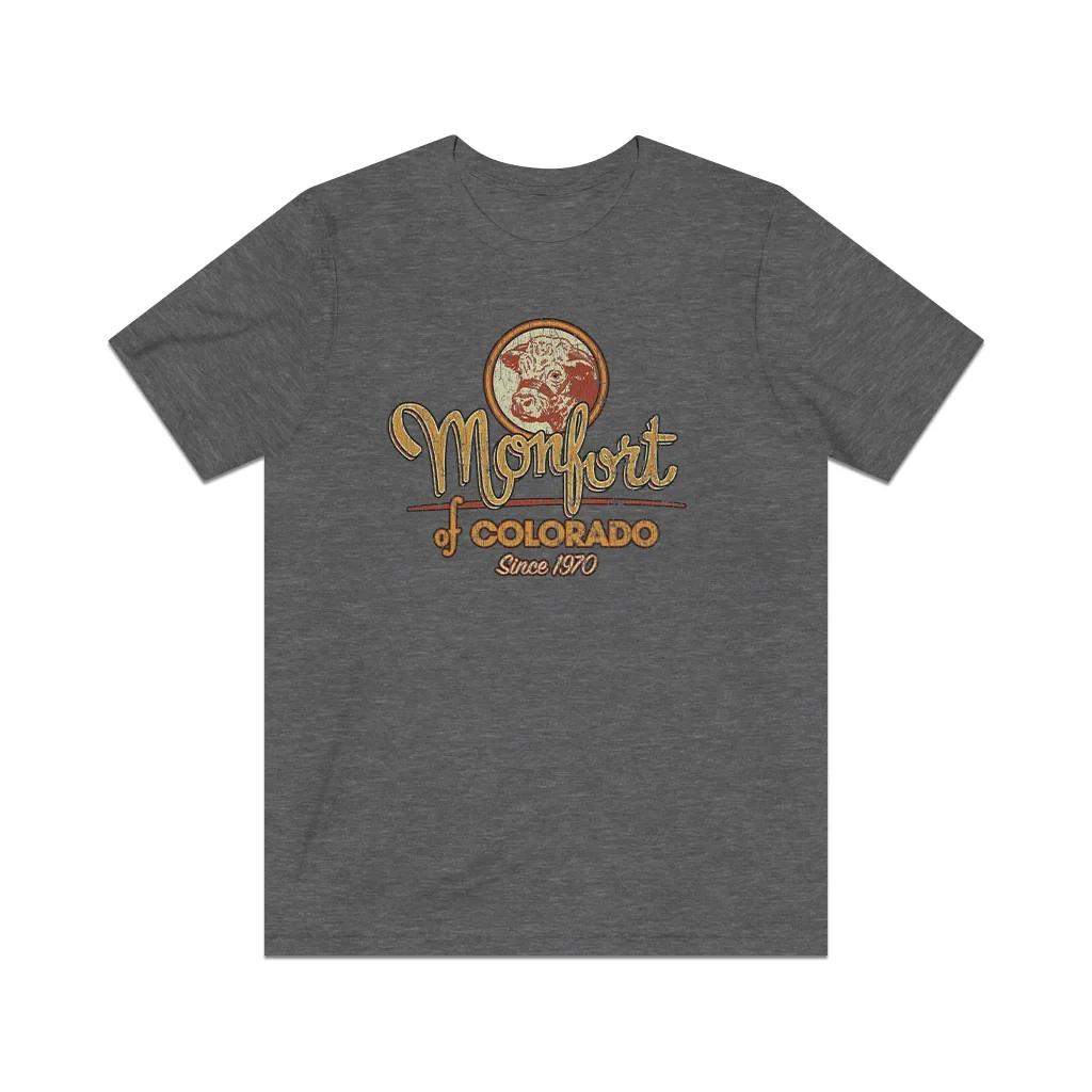

Monfort of Colorado Trucking 1970 Vintage Men s T shirt XL