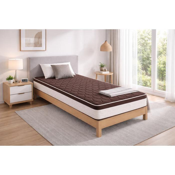 Matelas - KING OF DREAMS - King Memory - 100x200 cm - 25 cm - Soutien ferme &amp; mémoire de forme