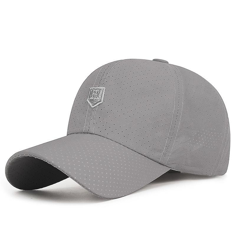 Letter R Embroidery Baseball Cap Breathable Outdoor Peaked Caps Fashion Gift