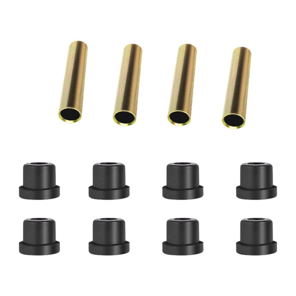 Golf Cart Front Rear Leaf Spring Bushing Premium Rubber Iron Sleeve Kit for Club Car Accessories