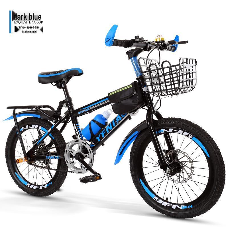 20-22 Inch Mountain Bike for Kids Aged 8-15 - Single/Variable Speed with Disc Brakes