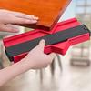Ultimate contour measuring instrument, multifunctional plastic ruler, suitable for woodworking measurement