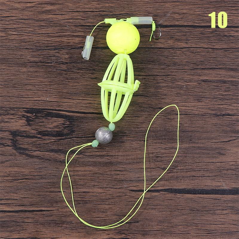 1 Stück Grundangelköderkorb Doppelhaken für Pulverköder Granulat Mais Regenwürmer Angelzubehör Zubehör