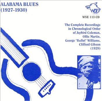 

CD VARIOUS - Alabama Blues 1927-1930 WSE113CD Wolf Records Japan Blues Used