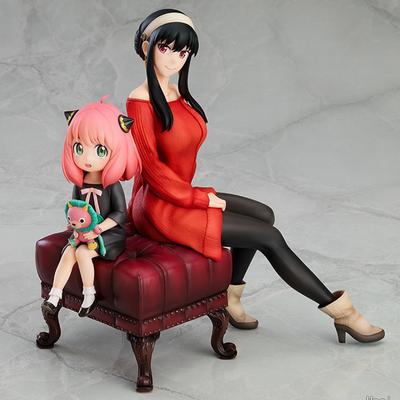 15CM SPY FAMILY Anya Alstreim Yor Forger Anime Figure Desktop Decoration Figure PVC Action Figure Model Toys Gift For Kids
