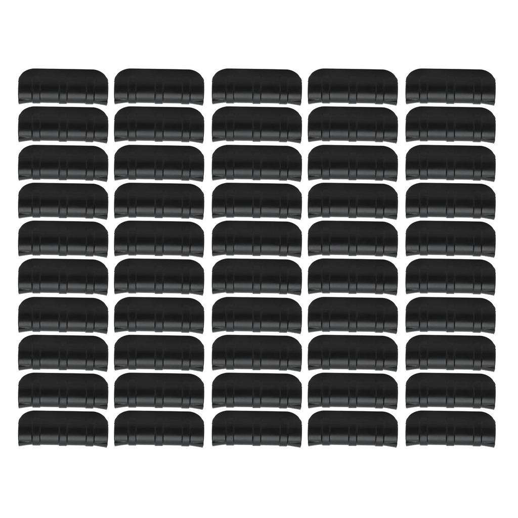 50 Stück 10cm Gewächshausfolienklemme Hitzebeständiger Rohrclip Gartenrahmen Rohrklemme für Garten