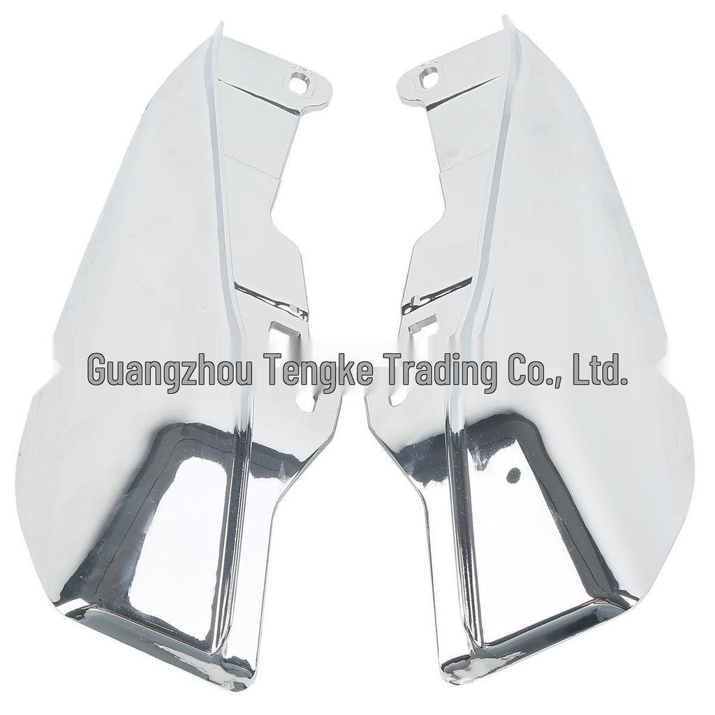 Fits Harley Ultra Street Glide: Electroplated ABS Side Wing Deflector Trim