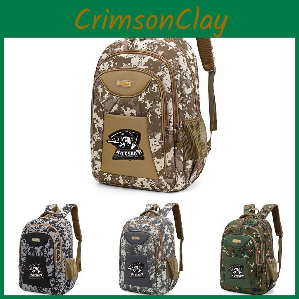 Oxford Backpack Fashion Fabric Large Capacity For Travel Use Daily