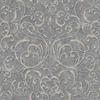 Rasch 651621 Papier peint intissé Baroque 0.53 x 10.05 m Gris